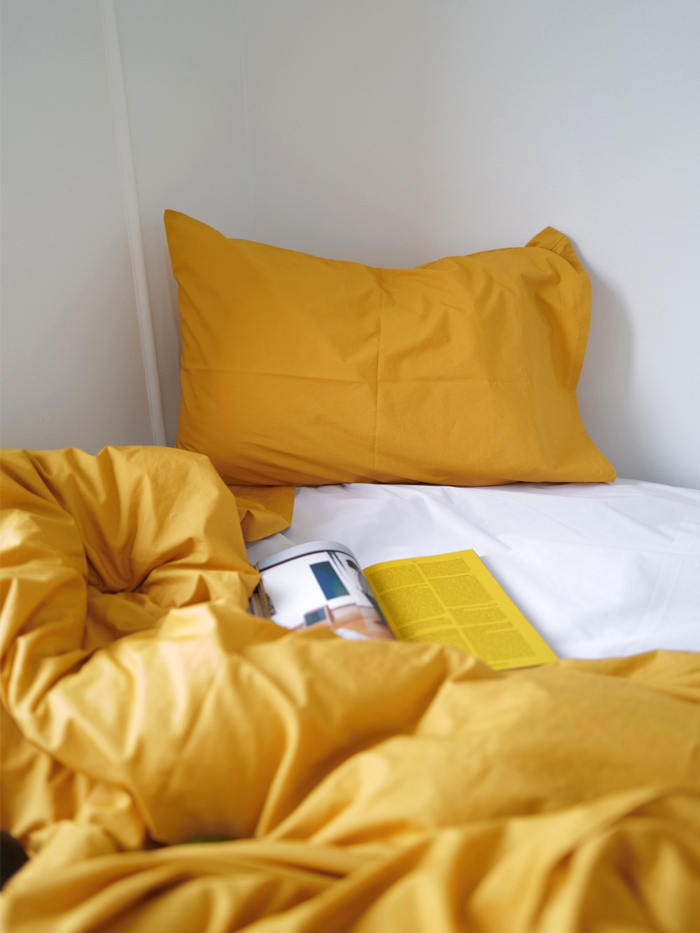 Honey Yellow pillow cover