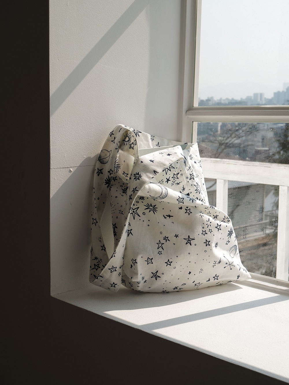 Dreaming linen mini bag