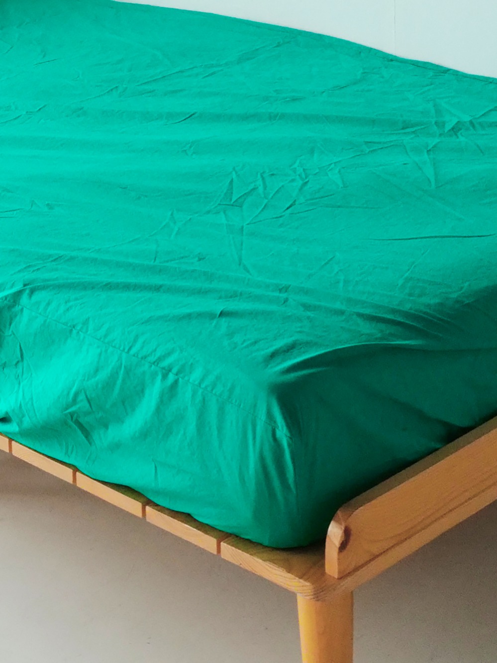 Water green mattress cover