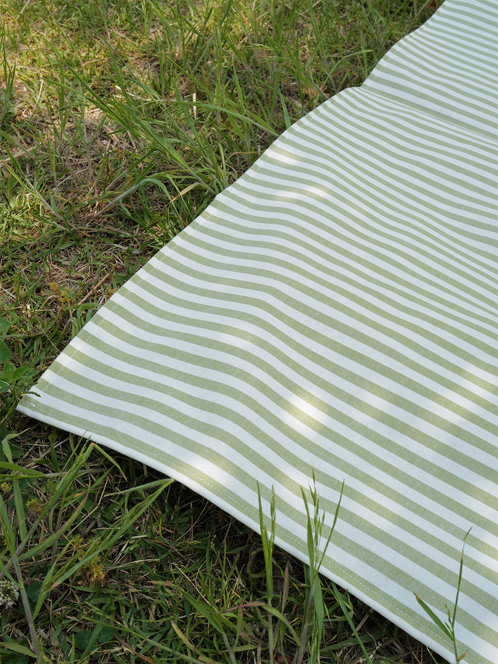Green stripe waterproof mat (에코백 포함)