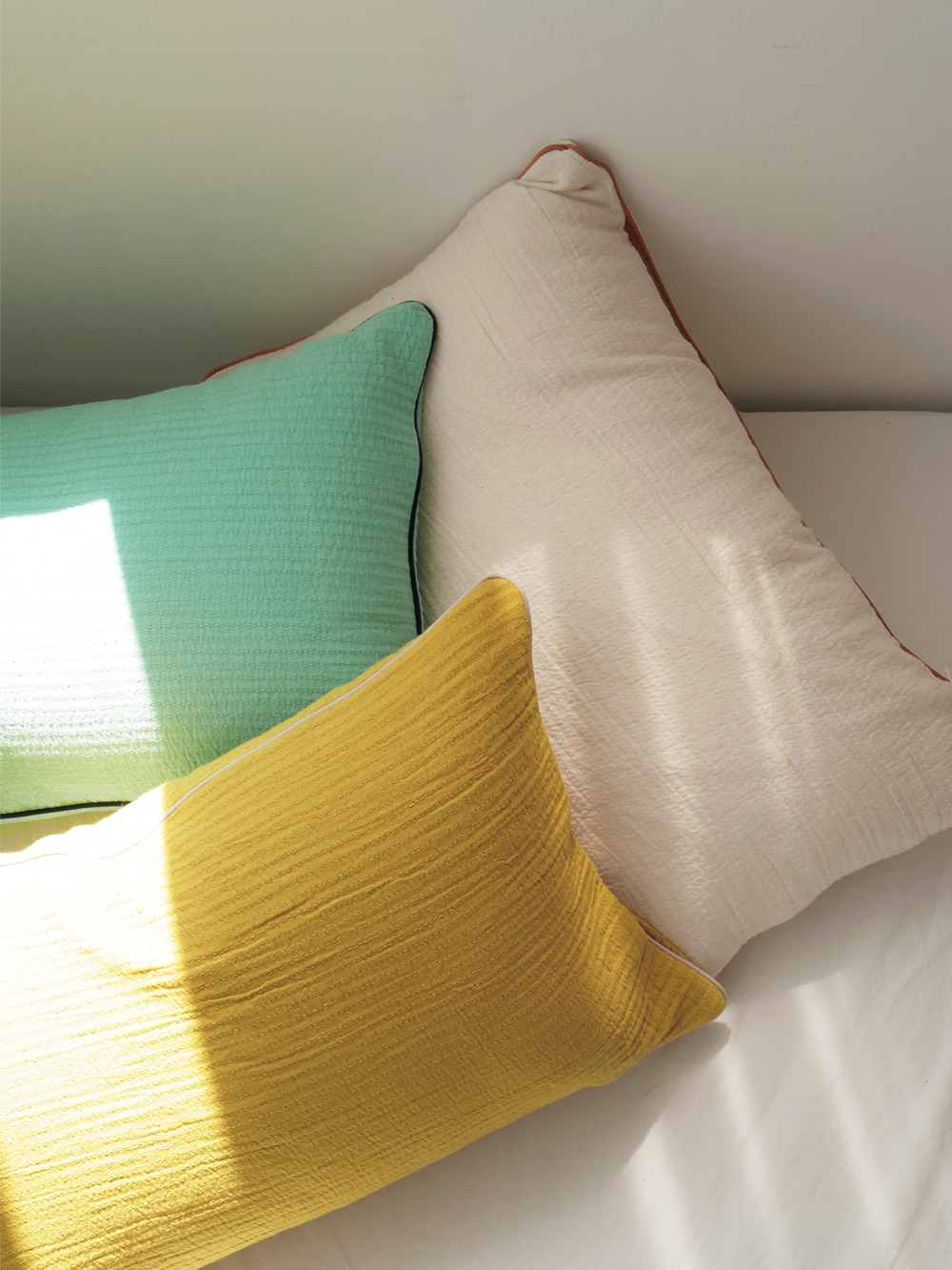 Dobby cushion cover (3color)
