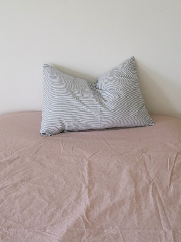 Pink Beige mattress cover